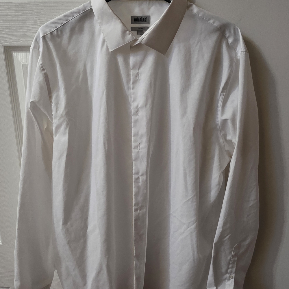 6 Men's Dress Shirts - Kenneth Cole and Eddie Bauer - 1 Lot
